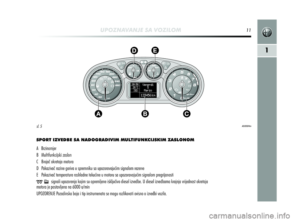 Alfa Romeo MiTo 2019  Knjižica s uputama za uporabu i održavanje (in Croatian) 