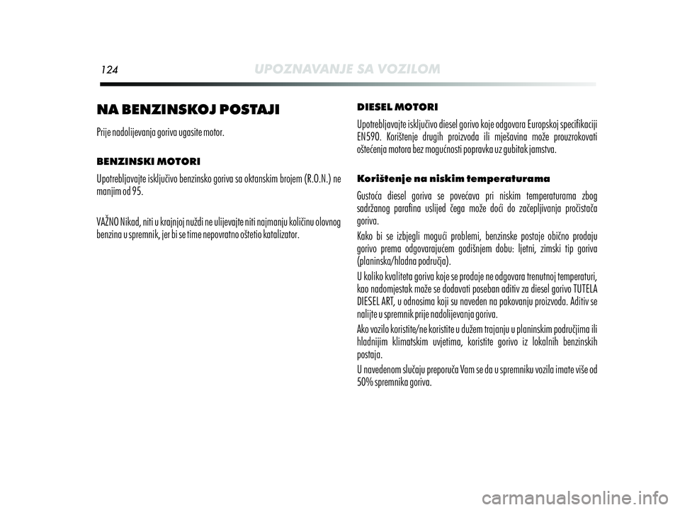 Alfa Romeo MiTo 2021  Knjižica s uputama za uporabu i održavanje (in Croatian) 