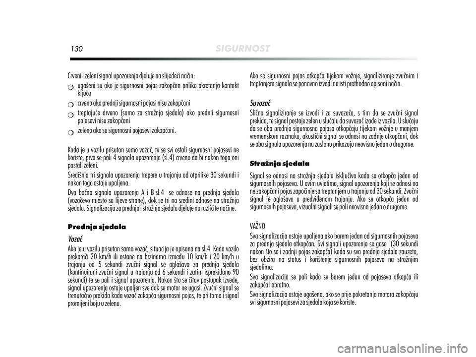 Alfa Romeo MiTo 2021  Knjižica s uputama za uporabu i održavanje (in Croatian) 