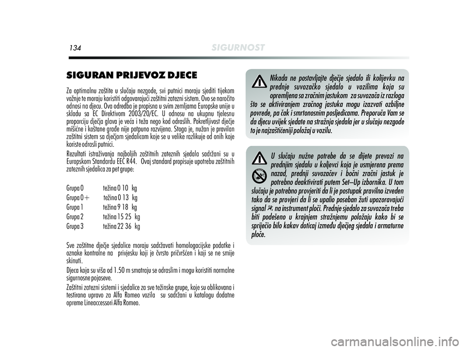 Alfa Romeo MiTo 2021  Knjižica s uputama za uporabu i održavanje (in Croatian) 