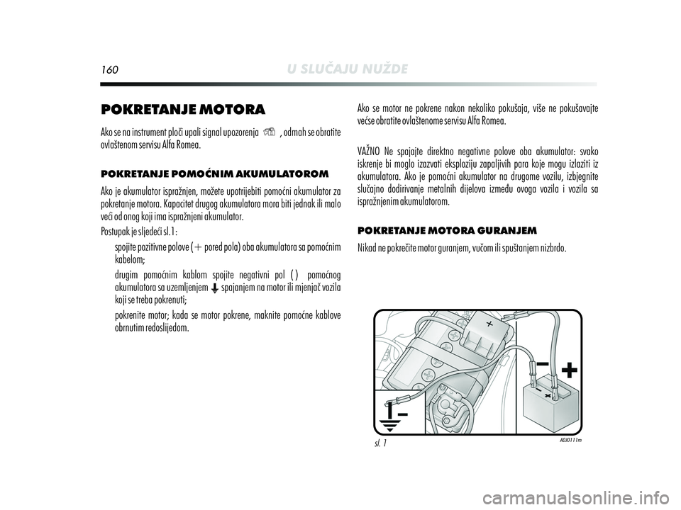 Alfa Romeo MiTo 2021  Knjižica s uputama za uporabu i održavanje (in Croatian) 