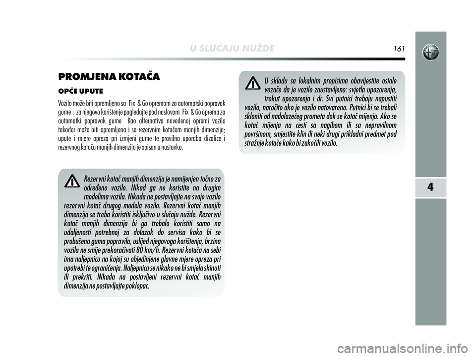 Alfa Romeo MiTo 2021  Knjižica s uputama za uporabu i održavanje (in Croatian) 