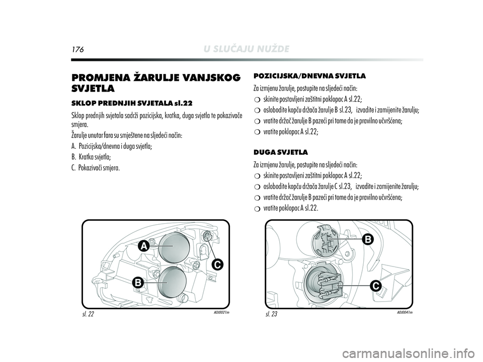 Alfa Romeo MiTo 2021  Knjižica s uputama za uporabu i održavanje (in Croatian) 