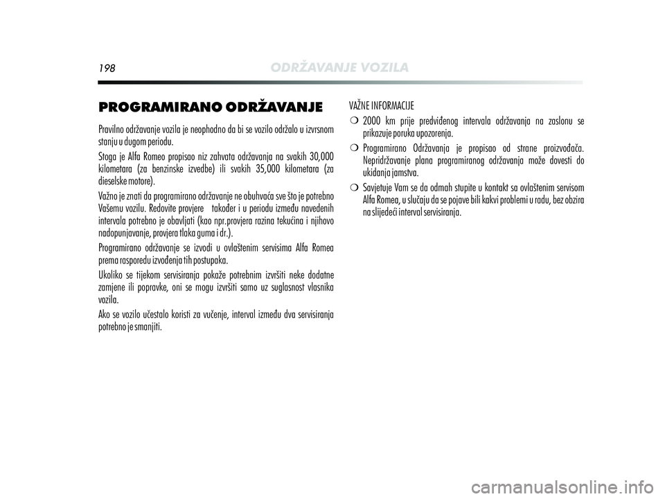 Alfa Romeo MiTo 2021  Knjižica s uputama za uporabu i održavanje (in Croatian) 