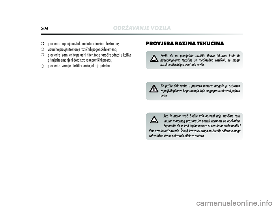 Alfa Romeo MiTo 2021  Knjižica s uputama za uporabu i održavanje (in Croatian) 