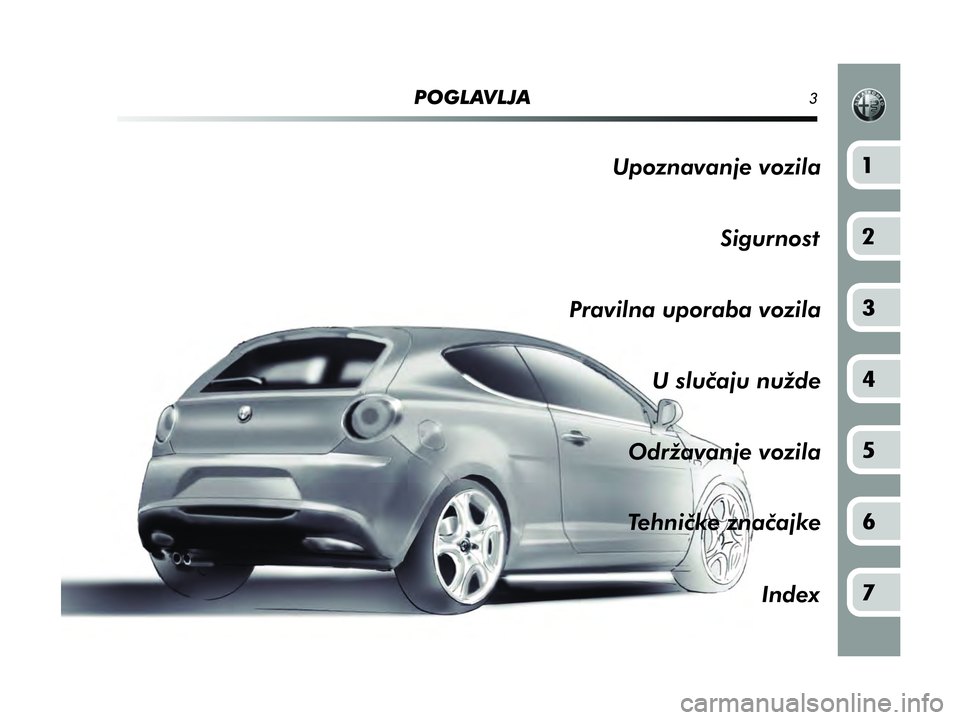 Alfa Romeo MiTo 2021  Knjižica s uputama za uporabu i održavanje (in Croatian) 