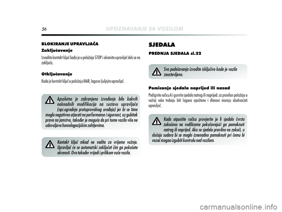 Alfa Romeo MiTo 2019 Knjižica s uputama za uporabu i održavanje (in Croatian) Alfa Romeo MiTo 2019 Knjižica s uputama za uporabu i održavanje (in Croatian)