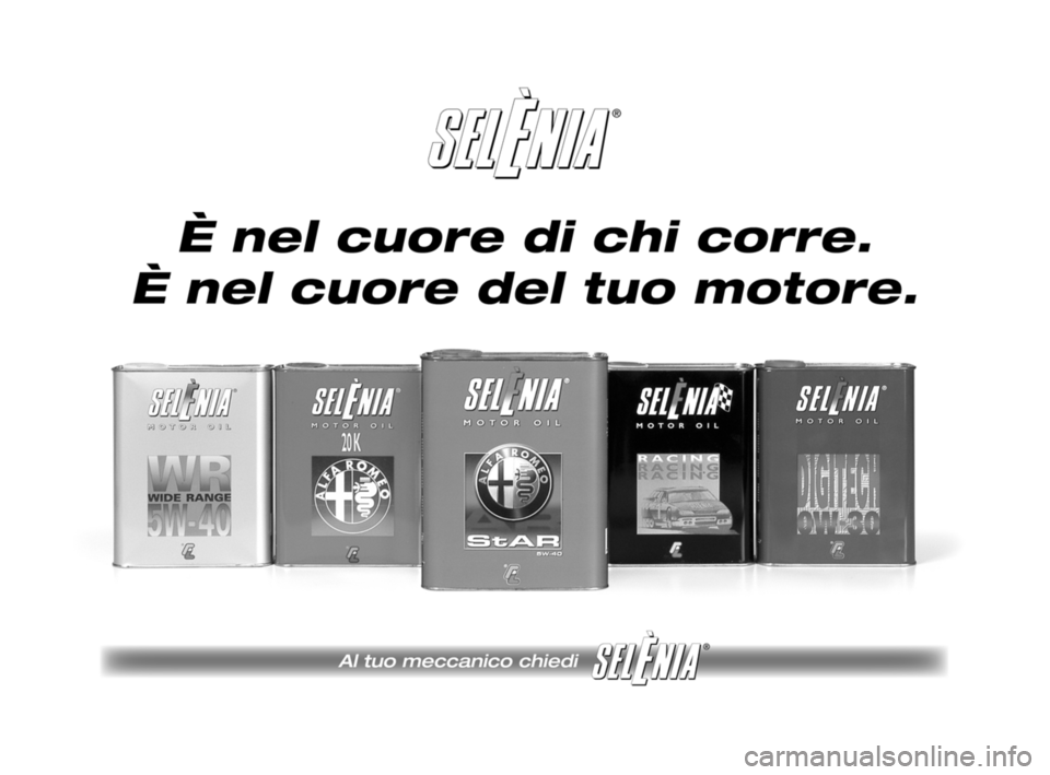 Alfa Romeo 159 2009 Libretto Uso Manutenzione (in Italian) 319-328 Alfa 159 ITA 4-06-2008 9:27 Pagina 324 Alfa Romeo 159 2009 Libretto Uso Manutenzione (in Italian) 319-328 Alfa 159 ITA 4-06-2008 9:27 Pagina 324