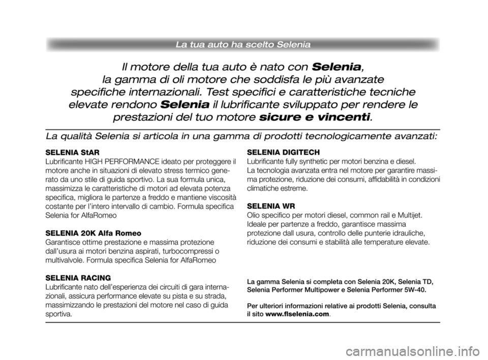 Alfa Romeo 159 2009 Libretto Uso Manutenzione (in Italian) 319-328 Alfa 159 ITA 4-06-2008 9:27 Pagina 325 Alfa Romeo 159 2009 Libretto Uso Manutenzione (in Italian) 319-328 Alfa 159 ITA 4-06-2008 9:27 Pagina 325