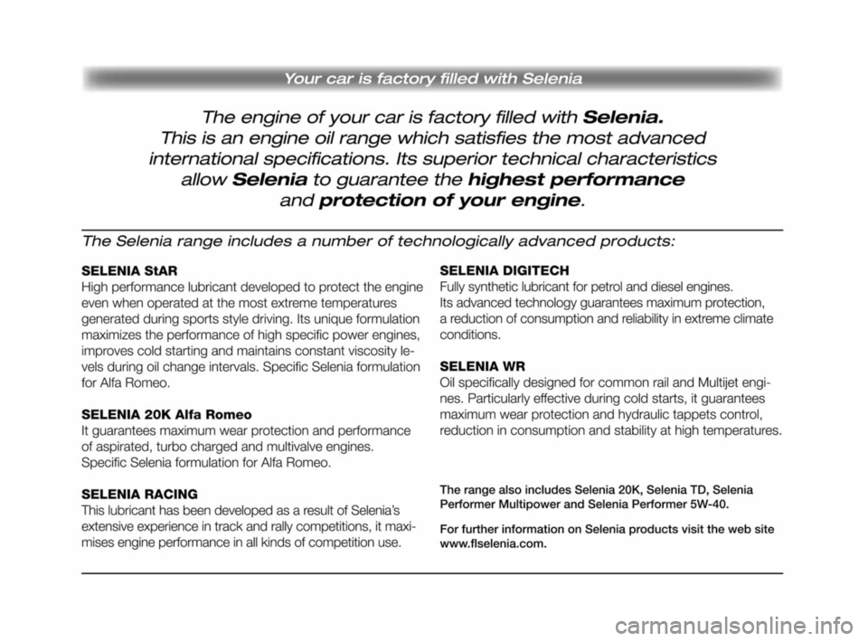 Alfa Romeo 159 2010  Instrukcja obsługi (in Polish) 319-328 Alfa 159 PL  17-06-2009  14:56  Pagina 325 