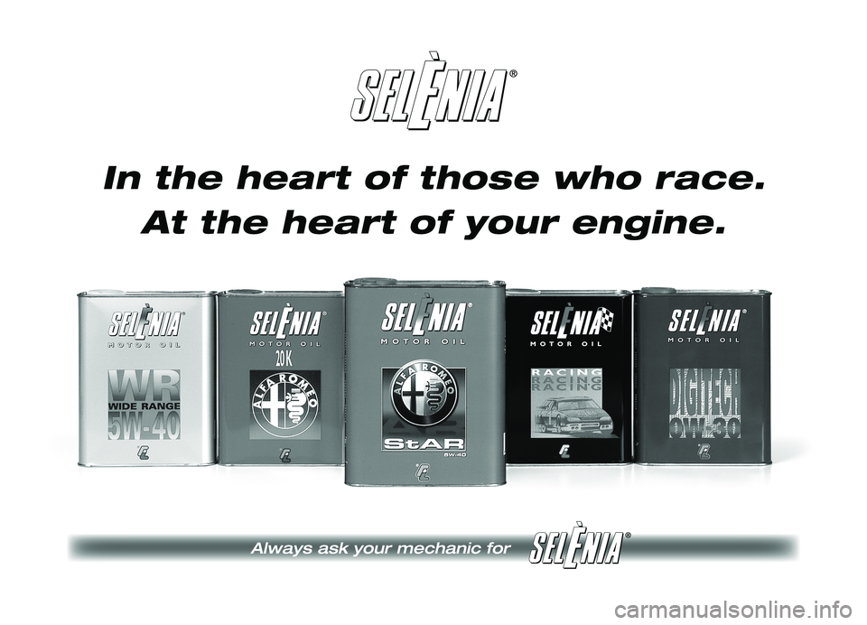 Alfa Romeo Brera/Spider 2007 Owner handbook (in English) Alfa Romeo Brera/Spider 2007 Owner handbook (in English)