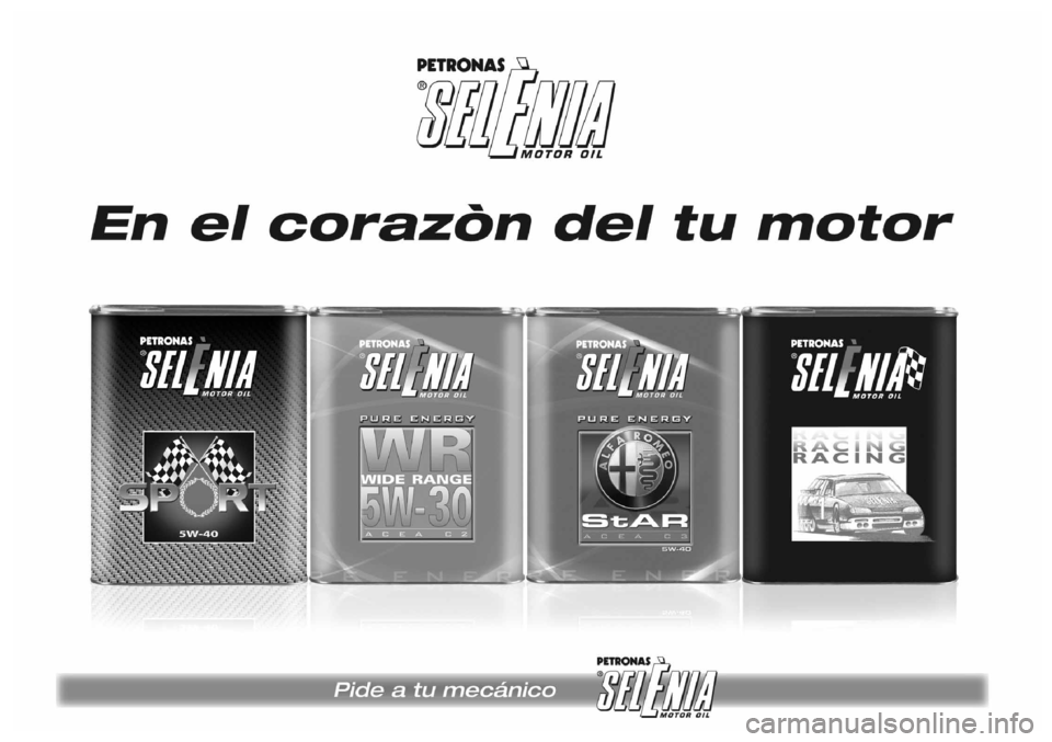 Alfa Romeo Brera/Spider 2010 Manual de Empleo y Cuidado (in Spanish) Alfa Romeo Brera/Spider 2010 Manual de Empleo y Cuidado (in Spanish)