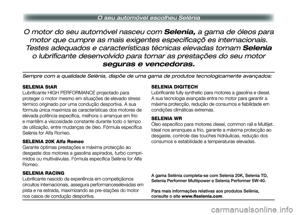 Alfa Romeo Brera/Spider 2006  Manual de Uso e Manutenção (in Portuguese) 