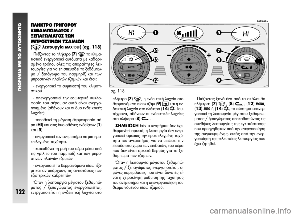 Alfa Romeo 147 2005 ΒΙΒΛΙΟ ΧΡΗΣΗΣ ΚΑΙ ΣΥΝΤΗΡΗΣΗΣ (in Greek) °¡øƒπªπ∞ ª∂ ΔO ∞ÀΔO∫π¡∏ΔO
122
¶§∏∫Δƒ√ °ƒ∏°√ƒ√À
•∂£∞ª¶øª∞Δ√™ /
•∂¶∞°øª∞Δ√™ Δø¡
ª¶ƒ√™Δπ¡ø¡ Δ∑∞ªπø¡ Alfa Romeo 147 2005 ΒΙΒΛΙΟ ΧΡΗΣΗΣ ΚΑΙ ΣΥΝΤΗΡΗΣΗΣ (in Greek) °¡øƒπªπ∞ ª∂ ΔO ∞ÀΔO∫π¡∏ΔO
122
¶§∏∫Δƒ√ °ƒ∏°√ƒ√À
•∂£∞ª¶øª∞Δ√™ /
•∂¶∞°øª∞Δ√™ Δø¡
ª¶ƒ√™Δπ¡ø¡ Δ∑∞ªπø¡