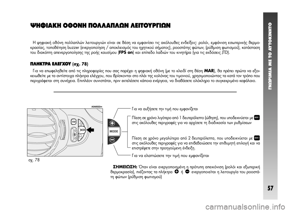 Alfa Romeo 147 2005 ΒΙΒΛΙΟ ΧΡΗΣΗΣ ΚΑΙ ΣΥΝΤΗΡΗΣΗΣ (in Greek) °¡øƒπªπ∞ ª∂ ΔO ∞ÀΔO∫π¡∏ΔO
57
æ∏ºπ∞∫∏ √£√¡∏ ¶√§§∞¶§ø¡ §∂πΔ√Àƒ°πø¡
∏ „ËÊȷ΋ ÔıfiÓË ÔÏÏ·ÏÒÓ ÏÂÈÙÔ˘Ú Alfa Romeo 147 2005 ΒΙΒΛΙΟ ΧΡΗΣΗΣ ΚΑΙ ΣΥΝΤΗΡΗΣΗΣ (in Greek) °¡øƒπªπ∞ ª∂ ΔO ∞ÀΔO∫π¡∏ΔO
57
æ∏ºπ∞∫∏ √£√¡∏ ¶√§§∞¶§ø¡ §∂πΔ√Àƒ°πø¡
∏ „ËÊȷ΋ ÔıfiÓË ÔÏÏ·ÏÒÓ ÏÂÈÙÔ˘Ú