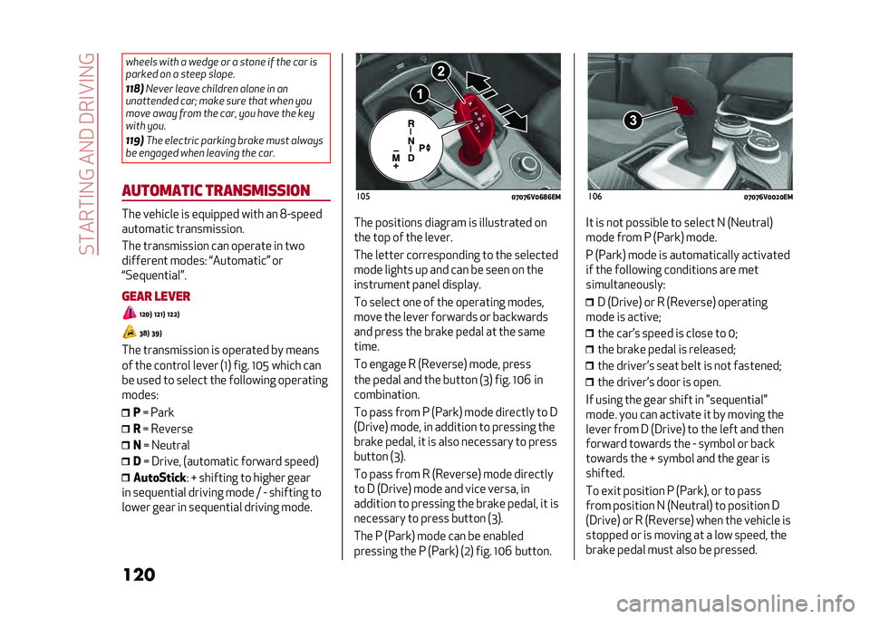 Alfa Romeo Giulia 2020  Owners Manual ��/���&��-�5�B���5�9��9�&�-�D�-�5�B
��� ������ ���� � ����� �	� � ���	�
� �� ��� ��� ��
�
����� �	�
 � �����
 ���	�
��
����
�"���� ���