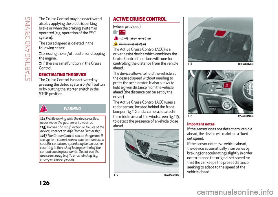 Alfa Romeo Giulia 2020  Owners Manual ��/���&��-�5�B���5�9��9�&�-�D�-�5�B
�����
� ����
�� ����	��� ��� �� �����	�
���	��
���� �� ������
�� �	�
� �����	��
� ����%�
��
����%� 