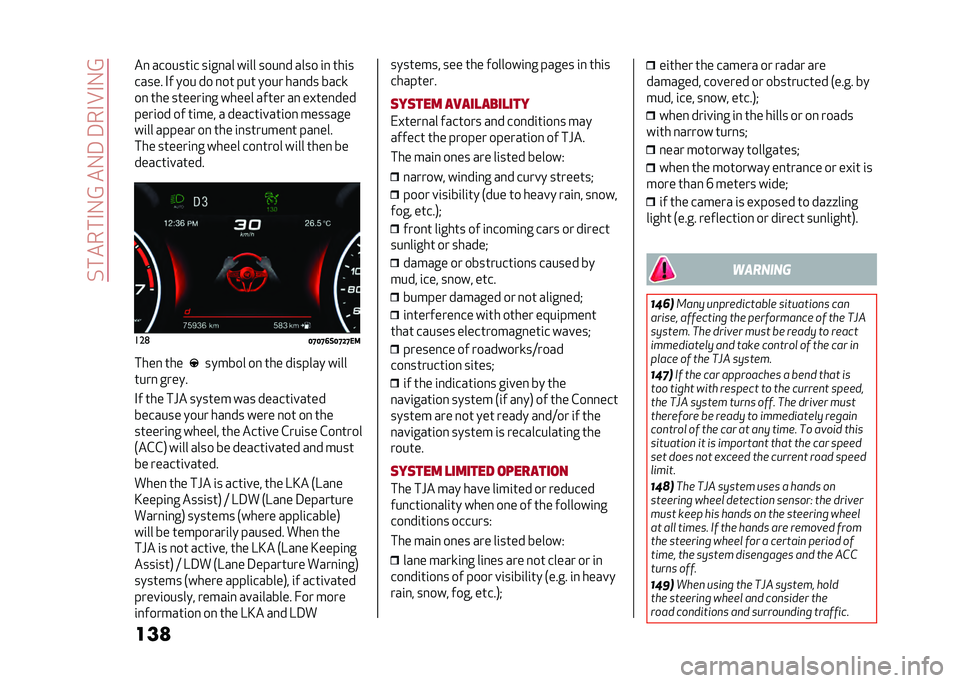 Alfa Romeo Giulia 2020  Owners Manual ��/���&��-�5�B���5�9��9�&�-�D�-�5�B
���
�� ������	�
� ��
���� ��
�� ����� ���� �
� �	�
�
�
����� �-� ��� �� ���	 ���	 ���� �
���� ����%
�