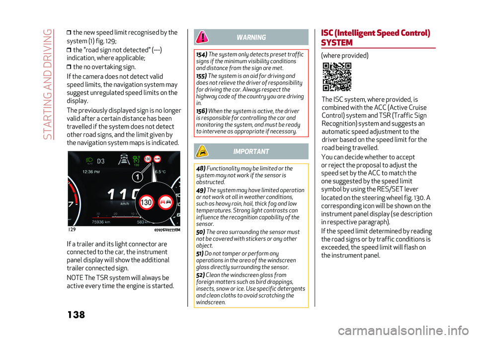 Alfa Romeo Giulia 2020  Owners Manual ��/���&��-�5�B���5�9��9�&�-�D�-�5�B
���
 �	�
� ��� ����� ��
��
�	 �������
��� �� �	�
�
����	�� �4�!�6 ��
�� �!��"�, �	�
� �;���� ��
�� ���	 ���	��