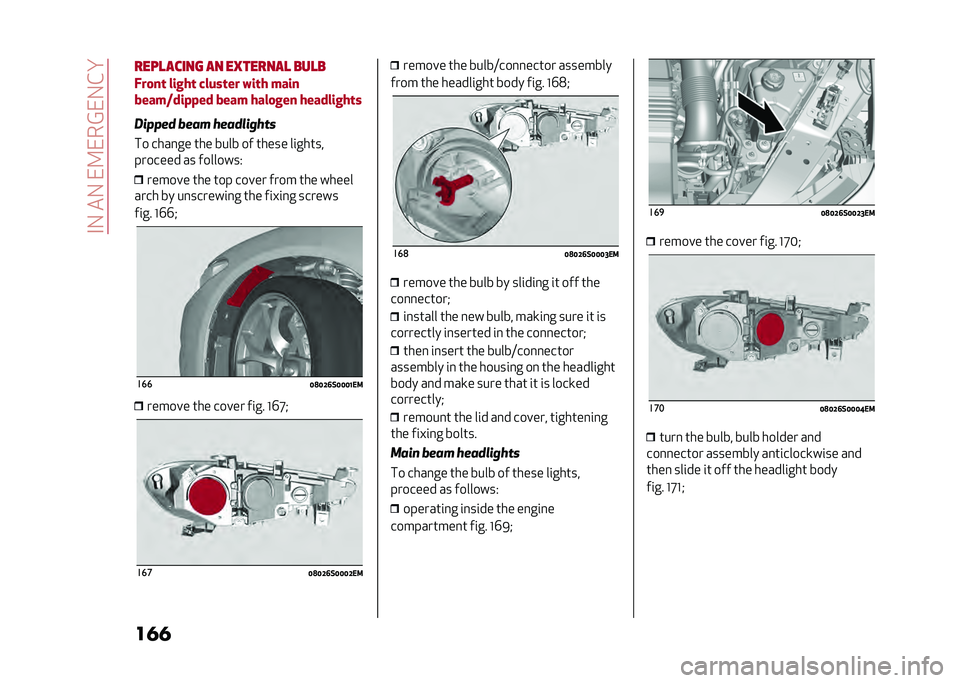 Alfa Romeo Giulia 2020  Owners Manual ��-�5���5��0�<�0�&�B�0�5��*
����
����
��
��� �� ��+������
 ���
�
�)��
��	 �����	 �����	�� ���	� ����
�����*���!�!�� ���� ����
��� ���