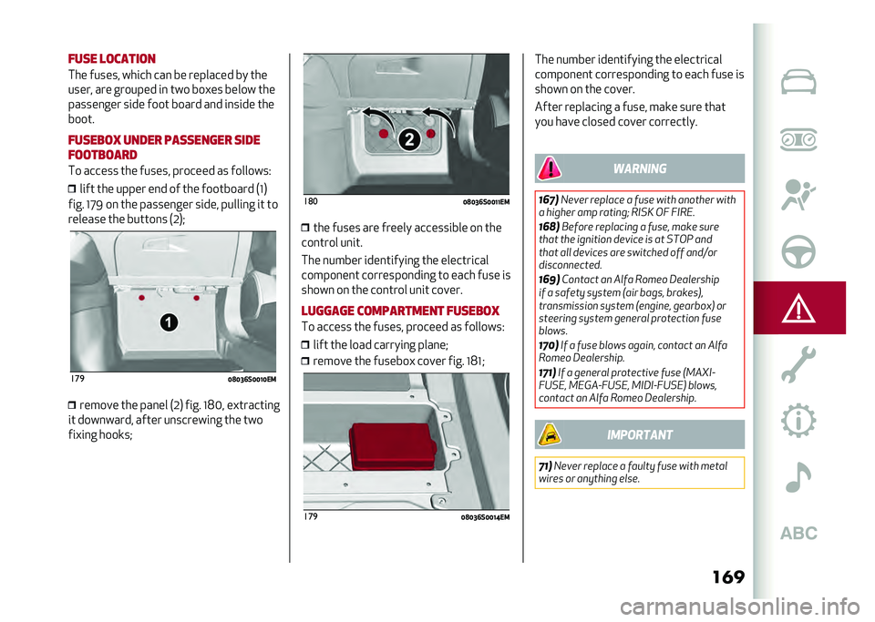 Alfa Romeo Giulia 2020  Owners Manual ������	� �
��
�����
��
� ������) ��
�
��
 ��� �� �������� �� �	�
�
�����) ��� ������� �
� �	�� ���+�� ����� �	�
�
��������� ��