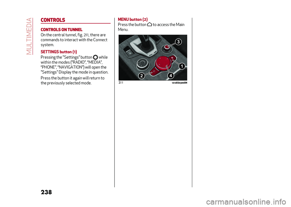 Alfa Romeo Giulia 2020  Owners Manual ��<��A��-�<�0�9�-�
���
�
������
�	
�
������
�	 �� ������
�� �	�
� ����	��� �	������) ��
�� ��!�!�) �	�
��� ���
�������� �	� �
��	�����	 �