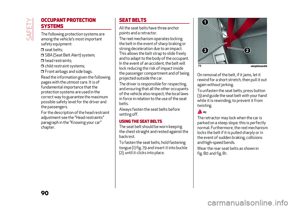 Alfa Romeo Giulia 2020 Owners Manual ��/���0��*
����
�
����� ������
����
�	��	����	
��
� �������
�� ����	���	�
�� ����	��� ���
����� �	�
� ���
�
����E� ����	 �
�����	�