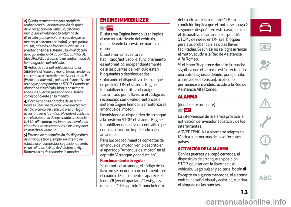 Alfa Romeo Giulia 2020  Manual del propietario (in Spanish) ����
�&���
� �����
���������� ����#�
��
�
�
�����
��� �������
�� �
�����	����
�� �
�����$�
�
� �� �������
�� �
�� �	��#������