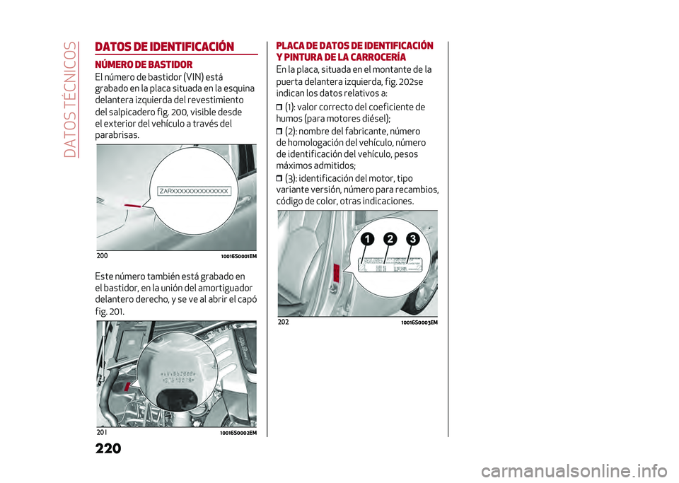 Alfa Romeo Giulia 2020  Manual del propietario (in Spanish) ��9��(�/�"��(�F�*�0�@�*�/�"
�������	� �� ��������������
��P����	 �� �
������	�
�� �� �
��� �� �&�	������ �.�A�@�0�1 ����
���	�&�	�� �� ��
