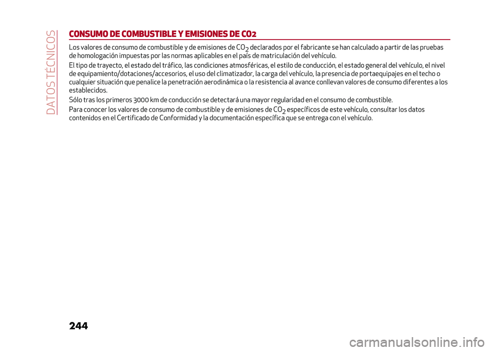 Alfa Romeo Giulia 2020  Manual del propietario (in Spanish) ��9��(�/�"��(�F�*�0�@�*�/�"
��� ��	�����	 �� ��	��
�����
�� � ������	��� �� ��	�M��� ��	����� �� ������
� �� ���
�&�����&�� �
 �� ��
��