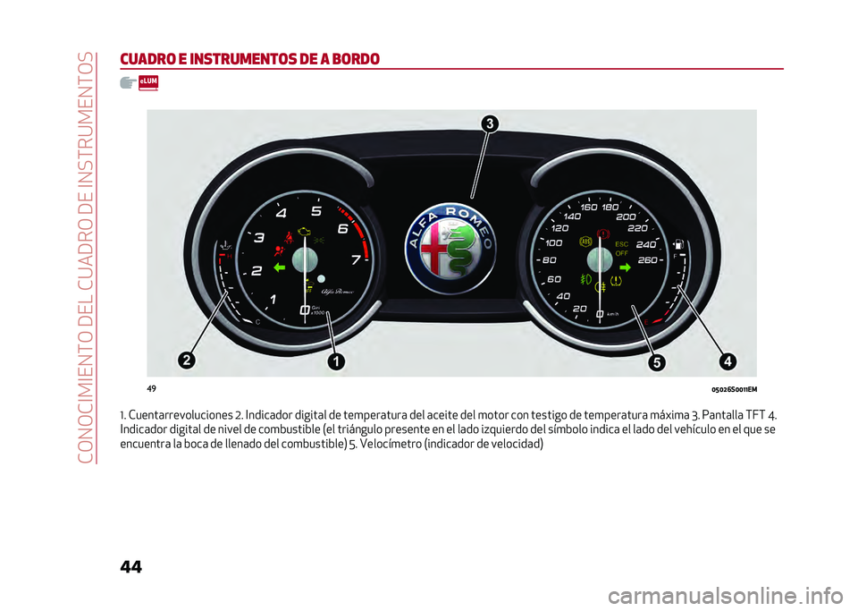 Alfa Romeo Giulia 2020  Manual del propietario (in Spanish) ��*�/�0�/�*�@��@��0�(�/��9����*�:��9��/��9���@�0�"�(��:���0�(�/�"
�� ������	 � �����������	� �� � �
�	���	�:
��

�=�E�=�D�?�*�=�=�A�A��
�J� �*�����	���