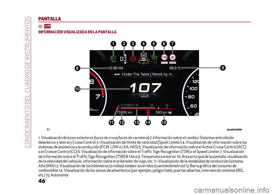 Alfa Romeo Giulia 2020  Manual del propietario (in Spanish) ��*�/�0�/�*�@��@��0�(�/��9����*�:��9��/��9���@�0�"�(��:���0�(�/�"
�� �����������2�-�)������ �5��*�0����J��.� �� �� �,�������
�:
��
�=�E�=�>�?�*�=�A�