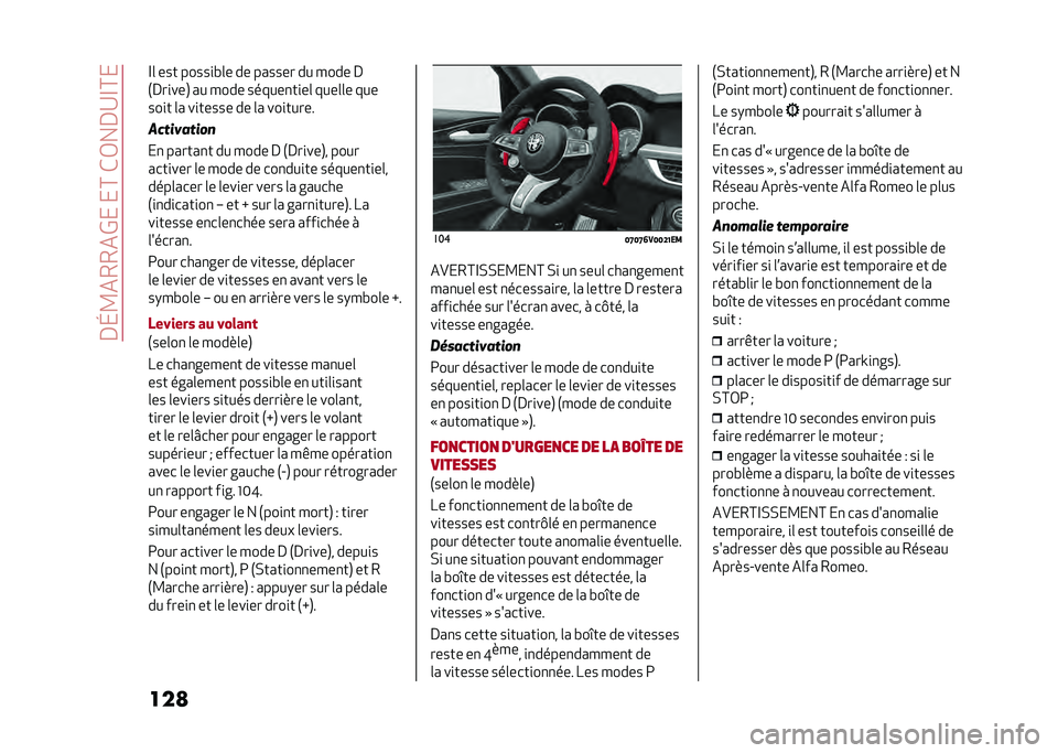 Alfa Romeo Giulia 2020  Manuel du propriétaire (in French) ��&�E�@�����G� �� �C��(�.��&�;�D�C� 
���
�D�	 ��� �����
��	� �� ������ �� ���� �&
�-�&��
���/ �� ���� ������
��
��	 ����	�	� ���
���
� �	� �