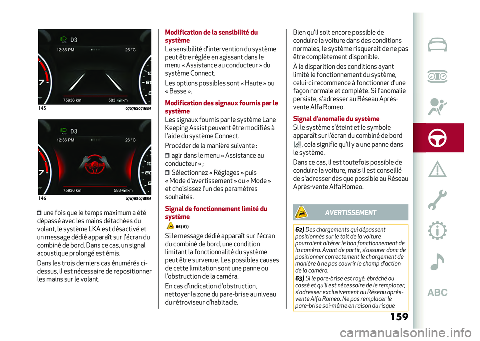 Alfa Romeo Giulia 2020  Manuel du propriétaire (in French) ������
�9�D�9�D�;�(�9�D�=�;�
�-���
�9�D�9�D�;�(�9�D�=�<�
�-��
� ���
� ��� �	� ����� ���"�
��� � ���
������� ���� �	�� ���
�
� ��������� ��
�