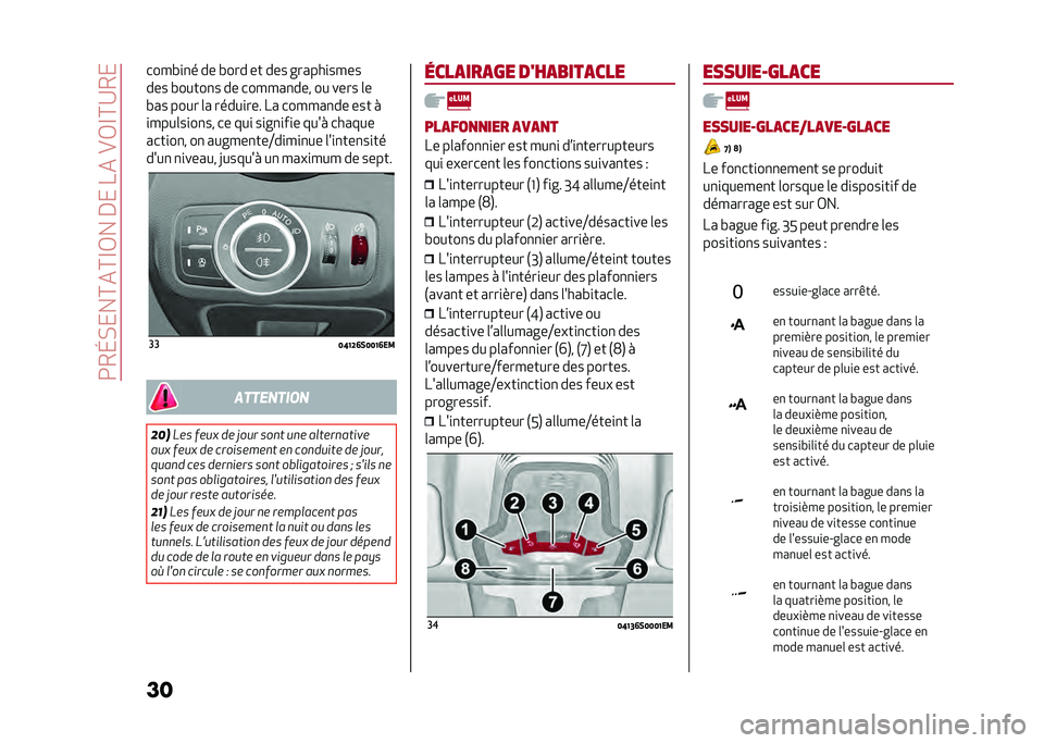 Alfa Romeo Giulia 2020  Manuel du propriétaire (in French) ��6��E�)� ��C��C�D�.���&� ��4����.�D�C�;�� 
�������
�
� �� ���� �� ��� ������
����
��� ������
� �� ������
��� �� ���� �	�
��� ����
