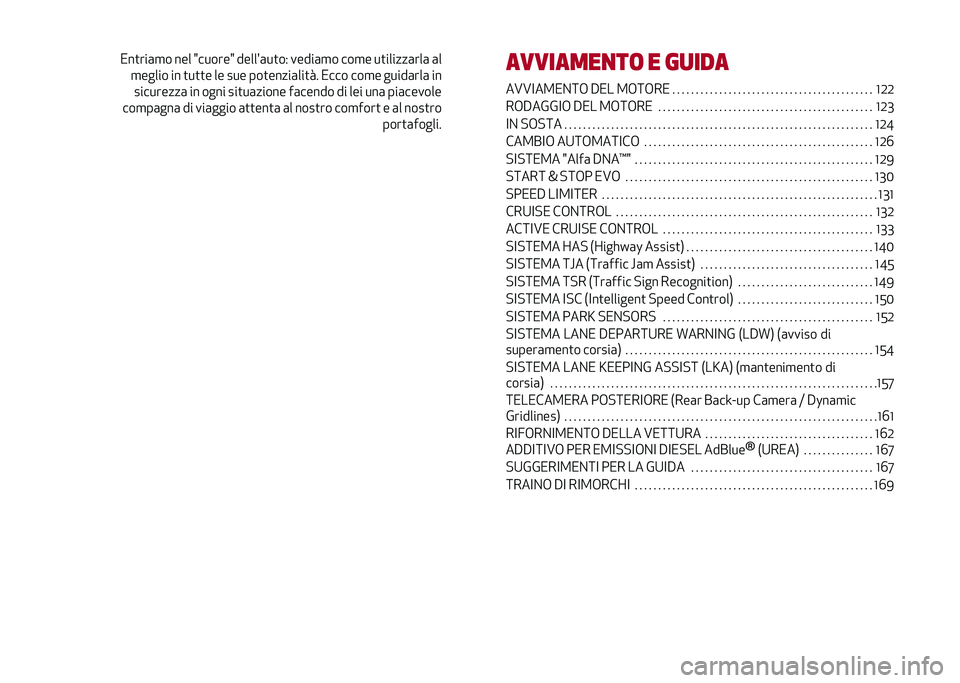 Alfa Romeo Giulia 2020  Manuale del proprietario (in Italian) 