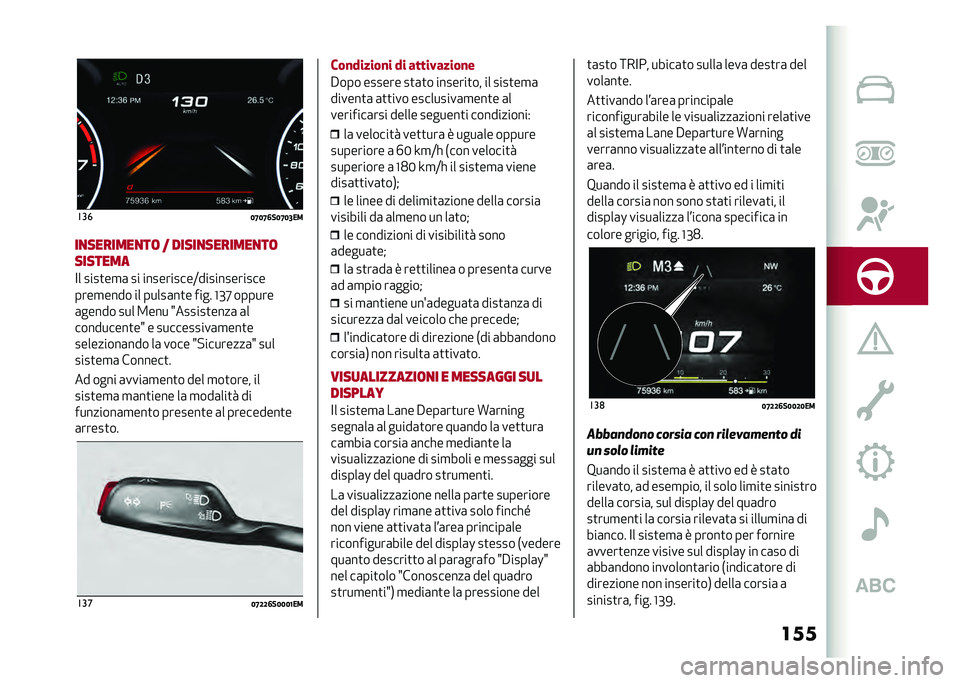 Alfa Romeo Giulia 2020  Manuale del proprietario (in Italian) ������
�4�@�4�@�6��4�@�4�5��
��
�������
��	 �" �����
�������
��	
�������
�<� ����
��
�	 �� ����������;������������
����
���� �� 