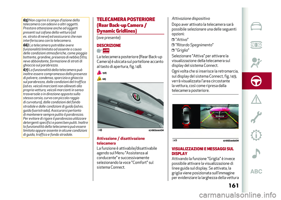 Alfa Romeo Giulia 2020  Manuale del proprietario (in Italian) ������
�#��
 �������	 �� ����� �
������
�	 �
�	���
��	��	����	�� ���
 ��
�	���� � ����� ����	����
���	�����	 ����	�
����
�	 ��
���