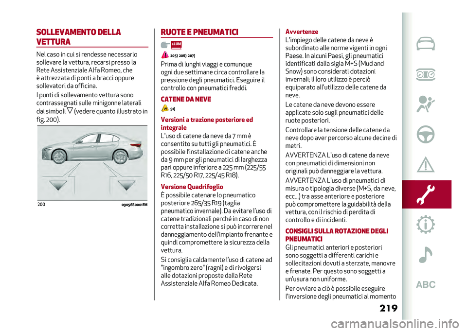 Alfa Romeo Giulia 2020  Manuale del proprietario (in Italian) �����	��������
��	 �����
�����
��
�%�� ��	�� �� ��� �� �������� �������	���
�������	�� ��	 ���
�
���	� ����	��� ������ ��