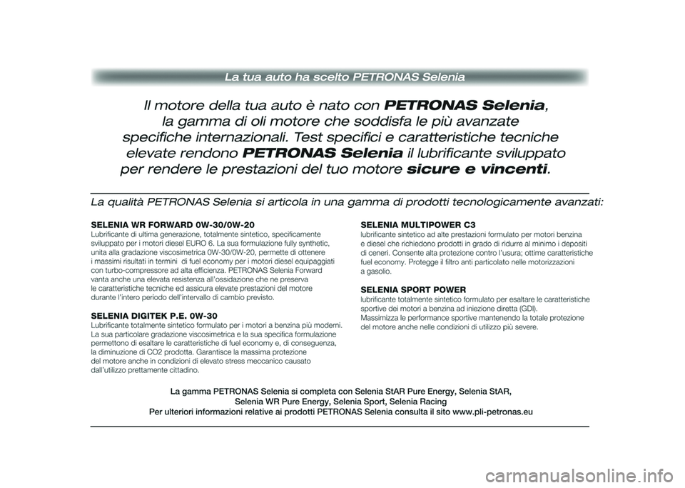 Alfa Romeo Giulia 2020  Manuale del proprietario (in Italian) 