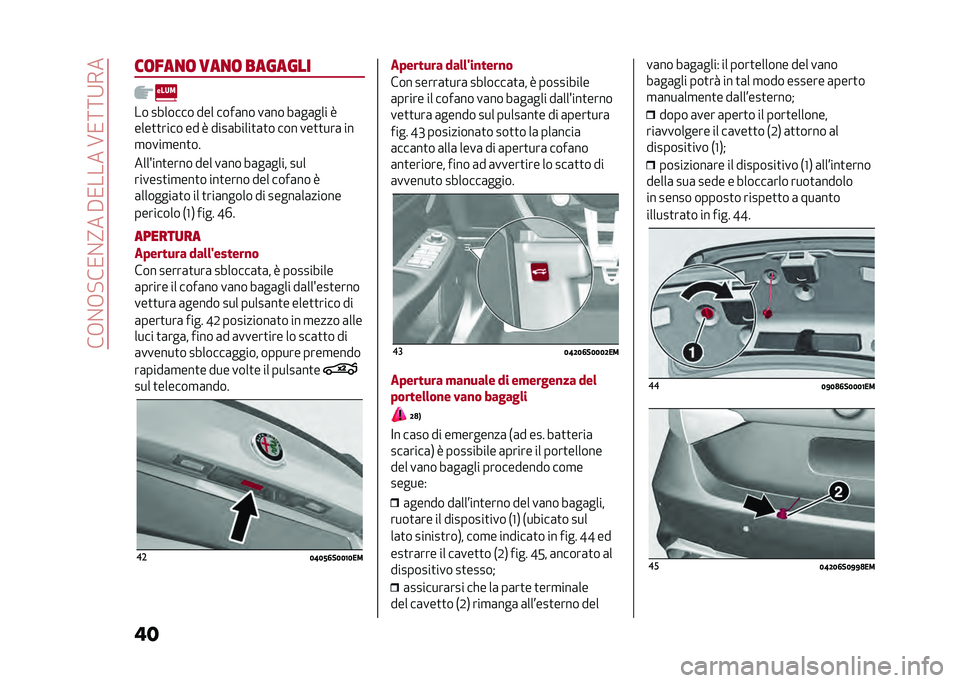Alfa Romeo Giulia 2020  Manuale del proprietario (in Italian) ���+�%�+�!��/�%�?���#�/�����A�/�:�:�9��
����	���
�	 ���
�	 �������
�� ������� ��� ����	�� ��	�� ��	��	��� �
����
�
���� �� � ����	���