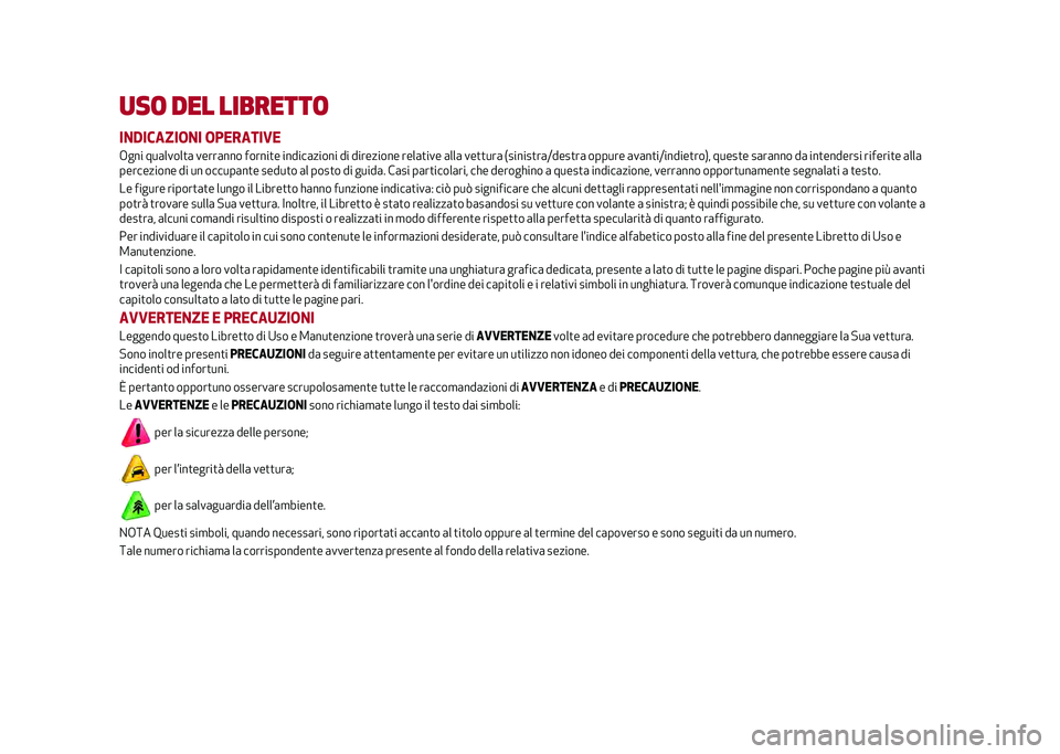 Alfa Romeo Giulia 2020  Manuale del proprietario (in Italian) �
��	 ��� ��������	
���,���
����� ��*��&�
���.�
�+��� ���	�����
�	 �����	��� ������
� ������	����� �� ��������� ����	�
��� �	�