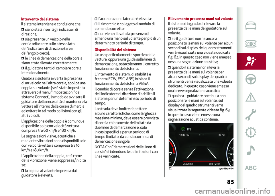 Alfa Romeo Giulia 2020  Manuale del proprietario (in Italian) �
����	�� ��
�	�
� �������
� ��� ������	�
��� ��
����������" ���	 �������
� �� ������� �����	
������	 �	���	����
� ����� ��
�