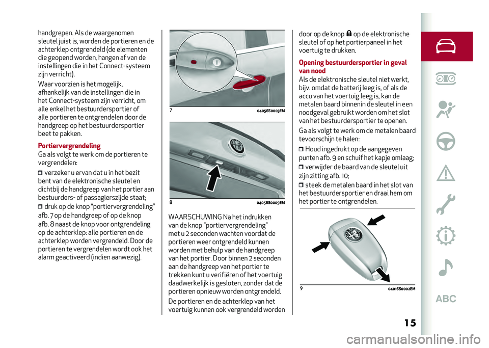 Alfa Romeo Giulia 2020  Handleiding (in Dutch) ��������
����� ��� �� ����
�������
�����	�� �����	 ���  ���
��� �� ���
�	���
�� �� ��
����	��
���� ���	��
������ �(�� ����