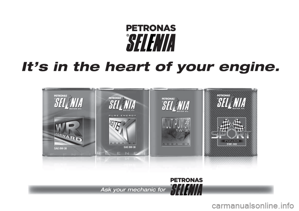 Alfa Romeo Giulia 2019 Owners Manual Ask your mechanic for
It’s in the heart of your engine. Alfa Romeo Giulia 2019 Owners Manual Ask your mechanic for
It’s in the heart of your engine.