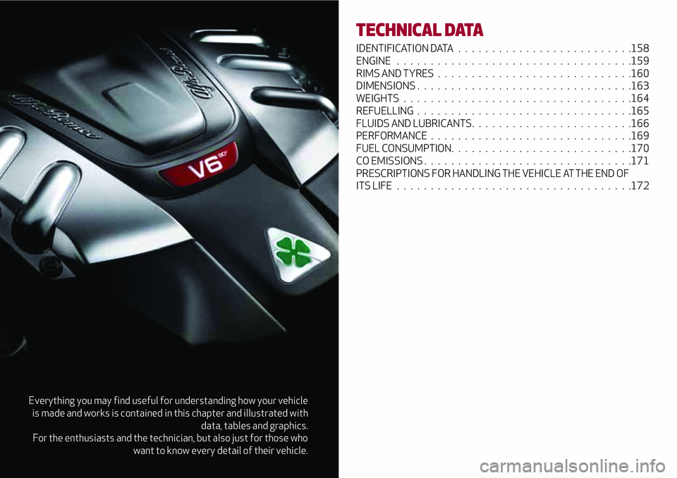 Alfa Romeo Giulia 2016 Owners Manual Everything you may find useful for understanding how your vehicle
is made and works is contained in this chapter and illustrated with
data, tables and graphics.
For the enthusiasts and the technician, Alfa Romeo Giulia 2016 Owners Manual Everything you may find useful for understanding how your vehicle
is made and works is contained in this chapter and illustrated with
data, tables and graphics.
For the enthusiasts and the technician,