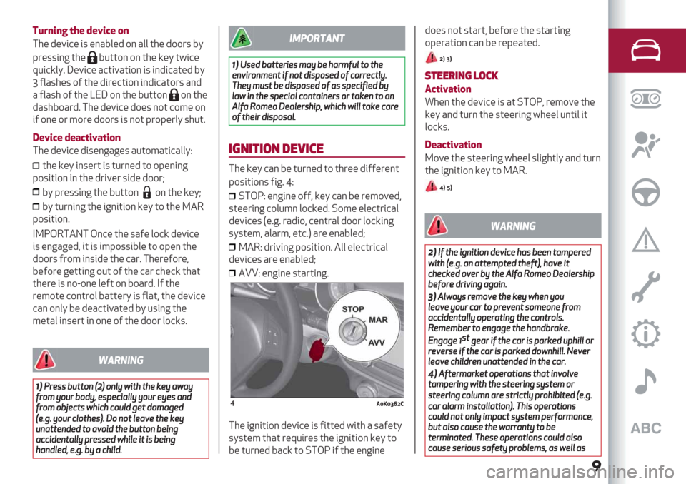 Alfa Romeo Giulietta 2020 User Guide �
=;$)’)9 &># 4#?’7# ()
8(%$%234% 35 %"69,%$*" 6,,’(%$**159/
&1%553"-’(%90’’*"*"’(%)%/ ’+34%
a034),/7G%234% 64’326’3*" 35 3"$346’%$9/
\.,65(%5 *.’(% $31%4’3*" 3"$346’*15 6