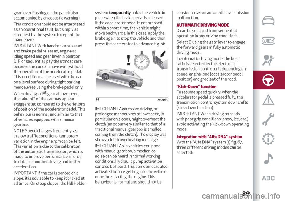 Alfa Romeo Giulietta 2020 Owners Manual ��
</H7 0/=/7 A0H536;< 9; 23/ KH;/0 >H059
H1198KH;6/4 LO H; H19:5261 NH7;6;<@B
#365 19;46269; 539:04 ;92 L/ 6;2/7K7/2/4
H5 H; 9K/7H269;H0 AH:02J L:2 568K0O H5
H 7/U:/52 LO 23/ 5O52/8 29 7/K/H2 23/
8