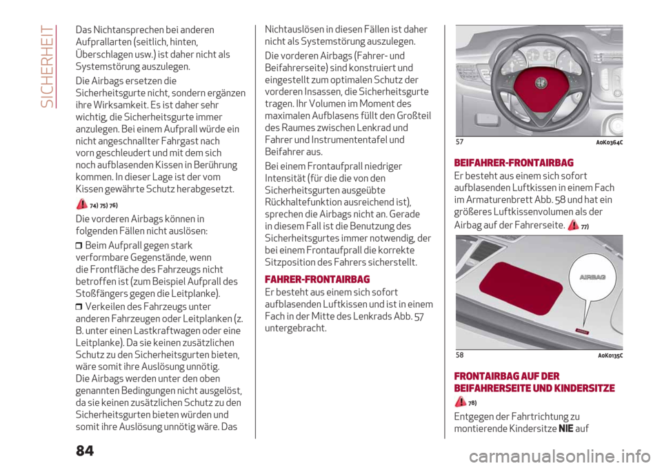 Alfa Romeo Giulietta 2019  Betriebsanleitung (in German)  -)fGI1GI)D
��
C%,N"@*;%&,E#(@*(&8(" %&$(#(&
.60E#%//%#;(& T,(";/"@*+ *"&;(&+
a8(#,@*/%7(& 6,F9V ",; $%*(# &"@*; %/,
-\,;(3,;B#6&7%6,56/(7(&9
C"( ."#8%7, (#,(;5(& $"(
-"@*(#*(";,
76#;( &"@*;+ ,2&$(#