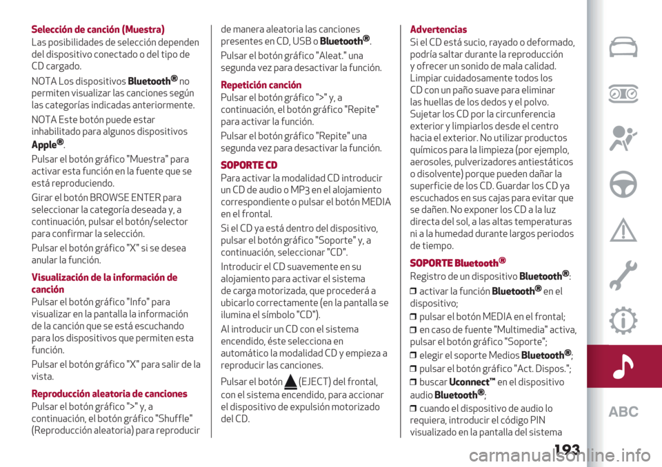 Alfa Romeo Giulietta 2019  Manual del propietario (in Spanish) ���
1+*+HH$O, ’+ H&,H$O, V5E+"#:&X
!(+ 8*+%D%$%/(/"+ /" +"$"&&%@3 /"8"3/"3
/"$ /%+8*+%’%9* &*3"&’(/* * /"$ ’%8* /"
FW &(.-(/*6
NM\4 !*+ /%+8*+%’%9*+6*E+#((#Sx
3*
8".)%’"3 9%+1($%C(. $(+